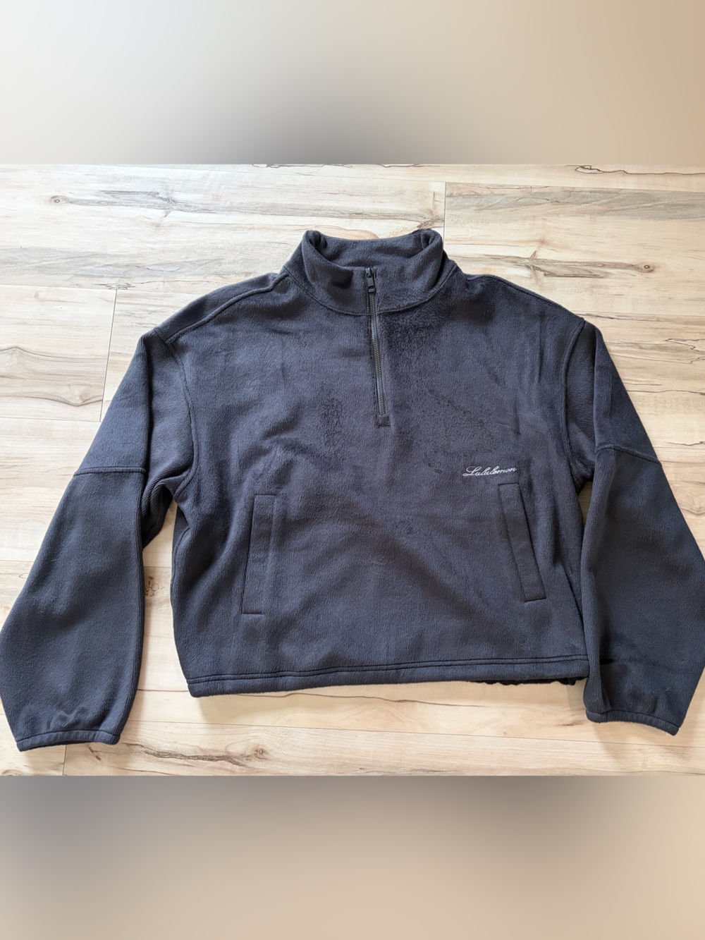 Lululemon Velour oversized 1/4 zip